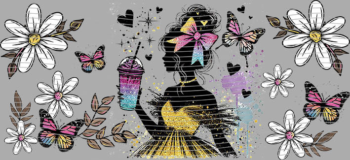 16oz Distressed Checkered-DC-45